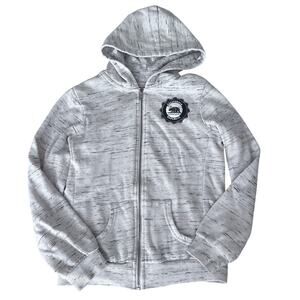 California Republic Full Zip Hoodie - Gray, Size M (10/12)